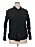 Alfani Black Long Sleeve Button-Down Shirt Size XL - photo 1