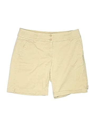 New York & Company Khaki Shorts (view 1)