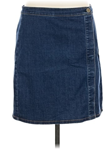 Ann Taylor LOFT Outlet Denim Skirt (view 1)