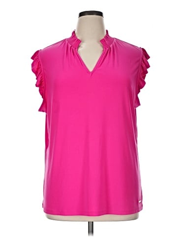 Anne Klein Sleeveless Blouse (view 1)