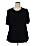 Chico's Black Short Sleeve Blouse Size XL (3) - photo 1