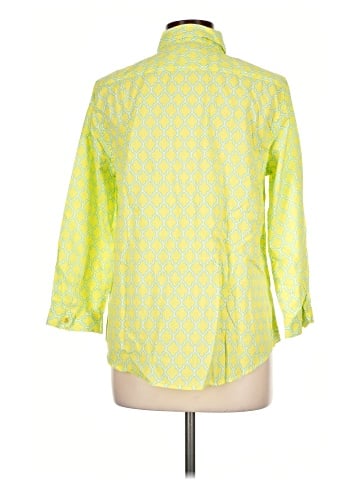 Lands' End 3/4 Sleeve Button-Down Shirt (view 2)