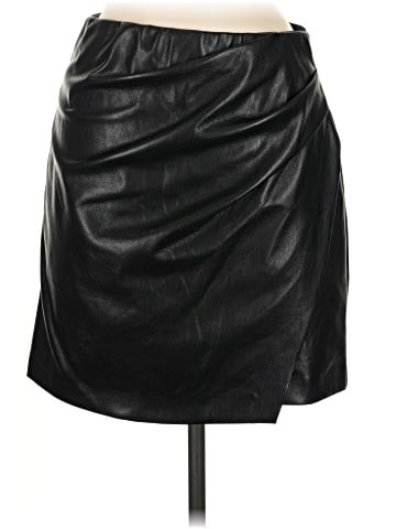 Wilfred Faux Leather Skirt (view 1)