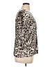 Roz & Ali Animal Print Tan Pullover Sweater Size XL - photo 4