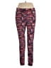 Lularoe Print Purple Active Pants Size 1X (Tall & Curvy) - photo 1
