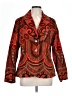 Isaac Mizrahi for Target Paisley Red Jacket Size L (estimated) - photo 1