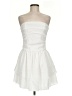 Cider 100% Polyester White Cocktail Dress Size M - photo 1