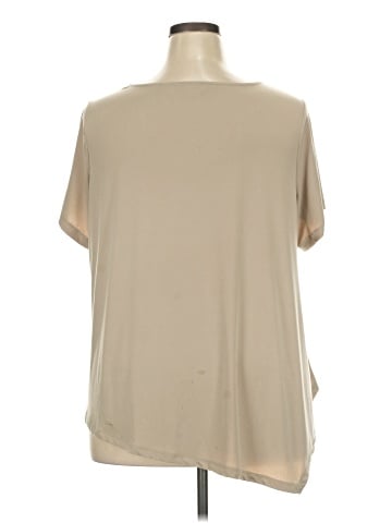 Susan Graver Short Sleeve T-Shirt (view 2)