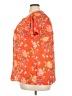 Rose + Olive 100% Polyester Orange Short Sleeve Blouse Size 2X - photo 5