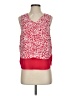 Halogen 100% Polyester Red Sleeveless Top Size S (petite) - photo 1