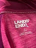 Lands' End Color Block Purple Active Pants Size 10 - 12 - photo 3