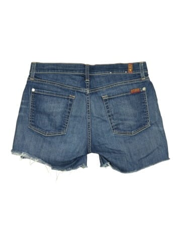 7 For All Mankind Denim Shorts (view 2)