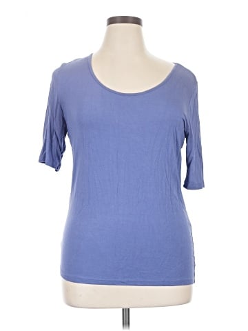 Ann Taylor 3/4 Sleeve T-Shirt (view 1)