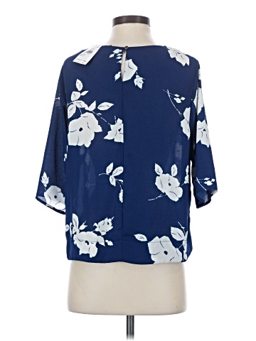 Bobeau 3/4 Sleeve Blouse (view 2)
