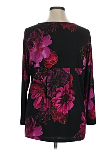Susan Graver Long Sleeve Blouse (view 2)