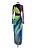 AFRM Graphic Blue Cocktail Dress Size XS - photo 2