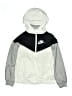 Nike Silver Windbreaker Size M (kids) - photo 1