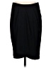 Garnet Hill 100% Wool Solid Black Wool Skirt Size 4 - photo 1