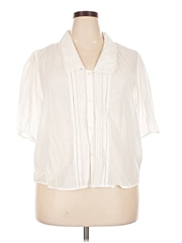Gap Short Sleeve Blouse (view 1)