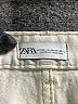 Zara 100% Cotton Ivory Jeans Size 6 - photo 7