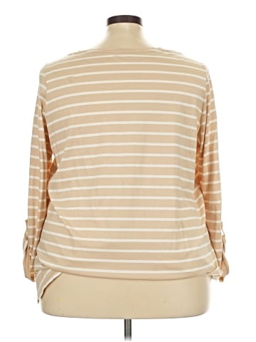 Lands' End 3/4 Sleeve T-Shirt (view 2)