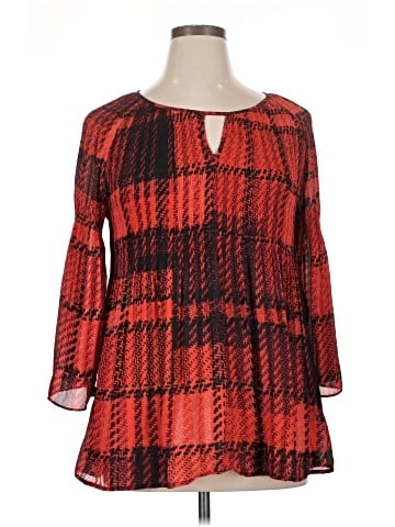 Spense 3/4 Sleeve Blouse (view 1)