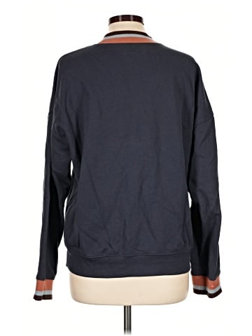 Madewell (Re)sourced Cotton Studio Ringer Mockneck Sweatshirt (view 2)