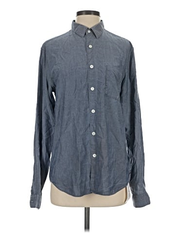 Theory Long Sleeve Button-Down Shirt (view 1)