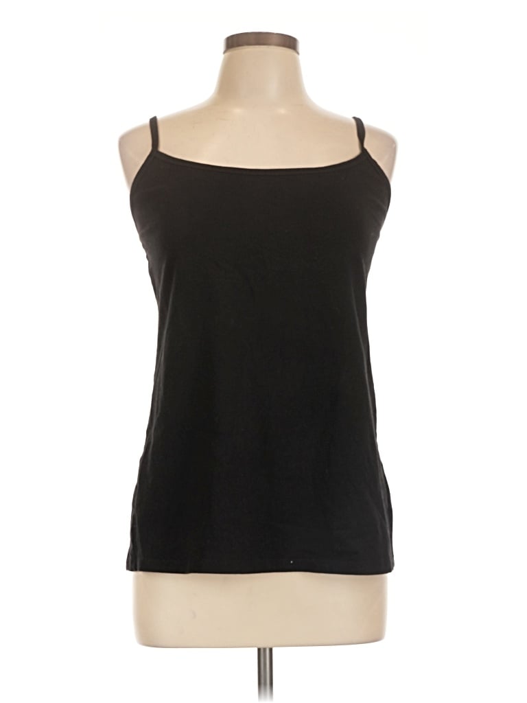 Pre-owned Lane Bryant Tank Top Black Strapless Neckline Tops