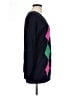 Tommy Hilfiger Argyle Black Pullover Sweater Size L - photo 4