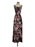 Veronica M. Floral Black Casual Dress Size XS - photo 1