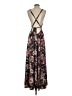 Veronica M. Floral Black Casual Dress Size XS - photo 2