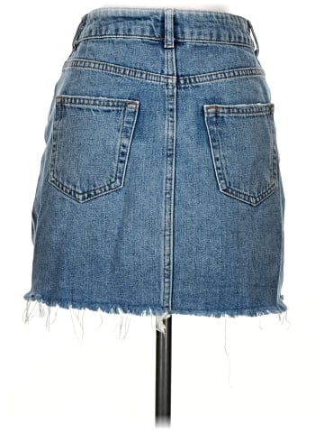 Topshop Denim Skirt (view 2)