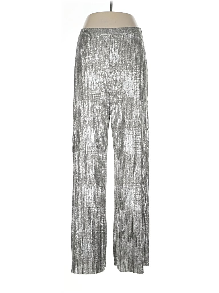 Pre-owned Elevenses Casual Pants In Silver