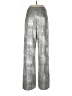 Elevenses Metallic Silver Casual Pants Size L - photo 2
