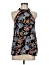 Collective Concepts 100% Polyester Black Sleeveless Blouse Size M - photo 1