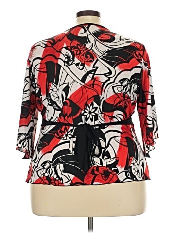 Seventeen 3/4 Sleeve Blouse (view 2)