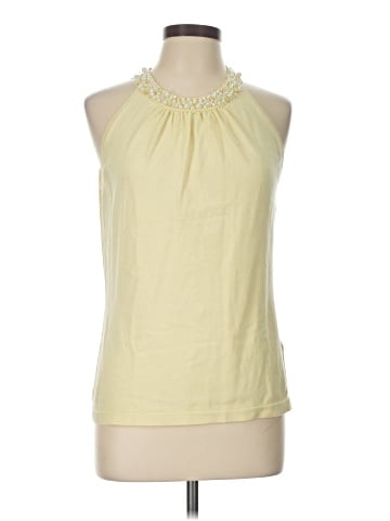 August Silk Sleeveless Blouse (view 1)