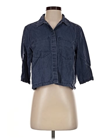 French Connection 3/4 Sleeve Button-Down Shirt (view 1)