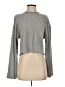 Zara Metallic Gray Pullover Sweater Size S - photo 1