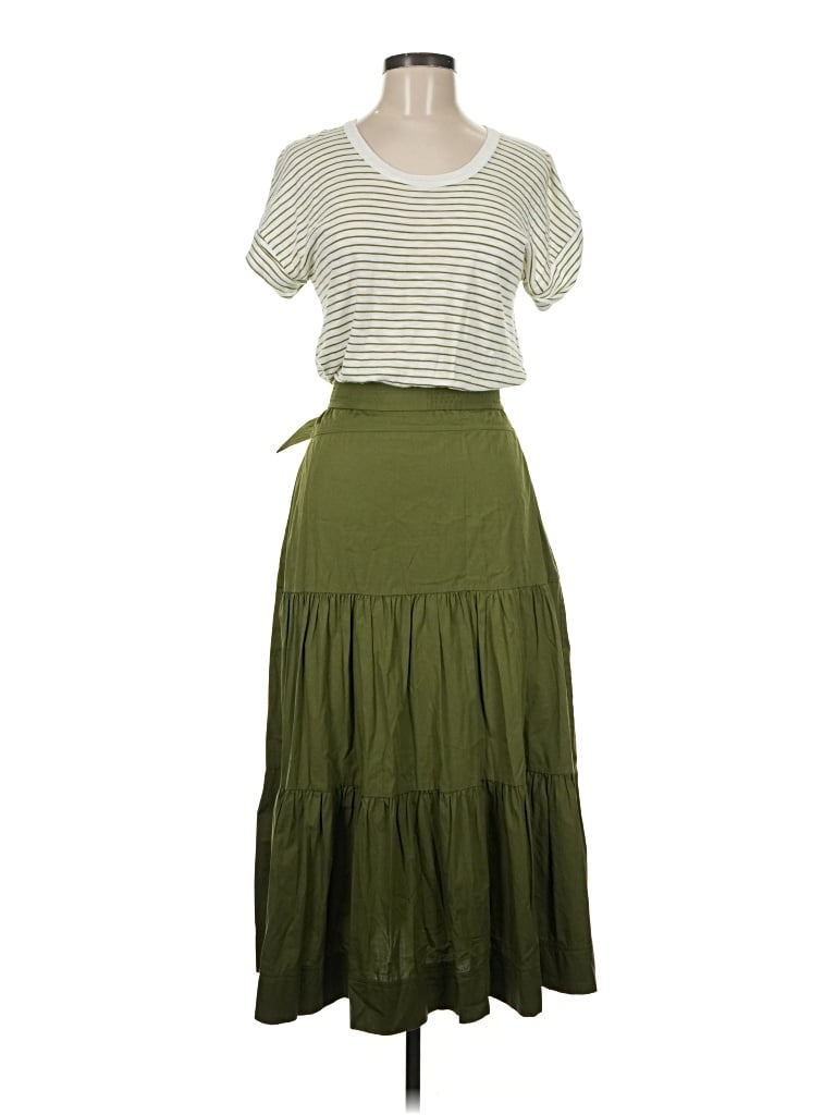 Pre-owned Veronica Beard Jeans Casual Dress In Green