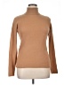 Neiman Marcus 100% Cashmere Solid Tan Cashmere Pullover Sweater Size XL - photo 1