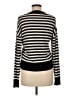 J.Crew Stripes Black Pullover Sweater Size S - photo 2
