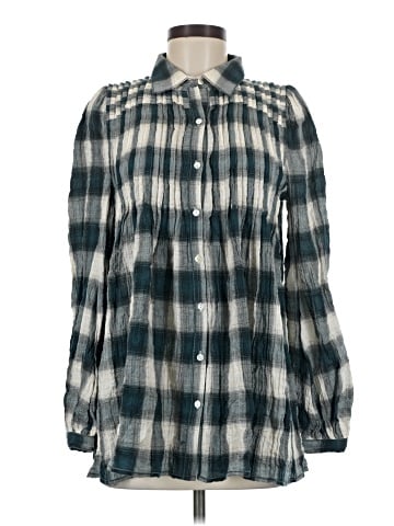 Max Studio Long Sleeve Button-Down Shirt (view 1)