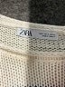 Zara Stripes Ivory Pullover Sweater Size S - photo 7