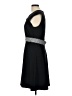 Connected Apparel Solid Black Casual Dress Size 12 - photo 5