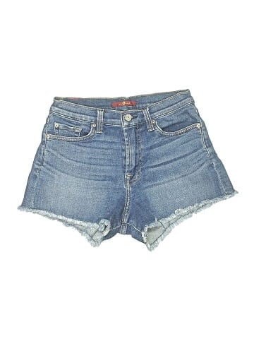 7 For All Mankind Denim Shorts (view 1)