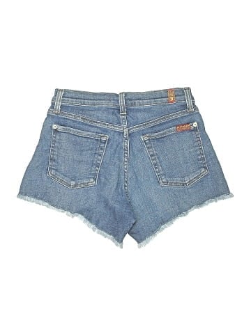 7 For All Mankind Denim Shorts (view 2)