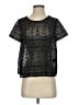 Joie 100% Polyester Black Short Sleeve Top Size S - photo 1
