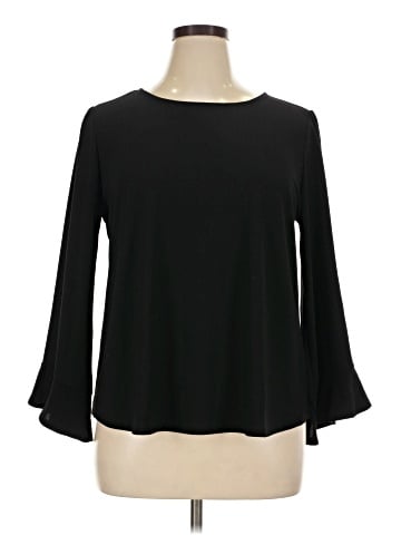 Dennis by Dennis Basso 3/4 Sleeve Top (view 1)
